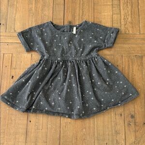 Rylee + cru kat t-shirt dress night sky 18-24 months cotton